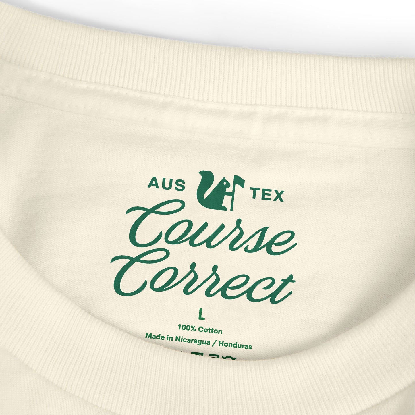Golf tee time tee - Lions Muny - Austin Texas - Course Correct Golf Co