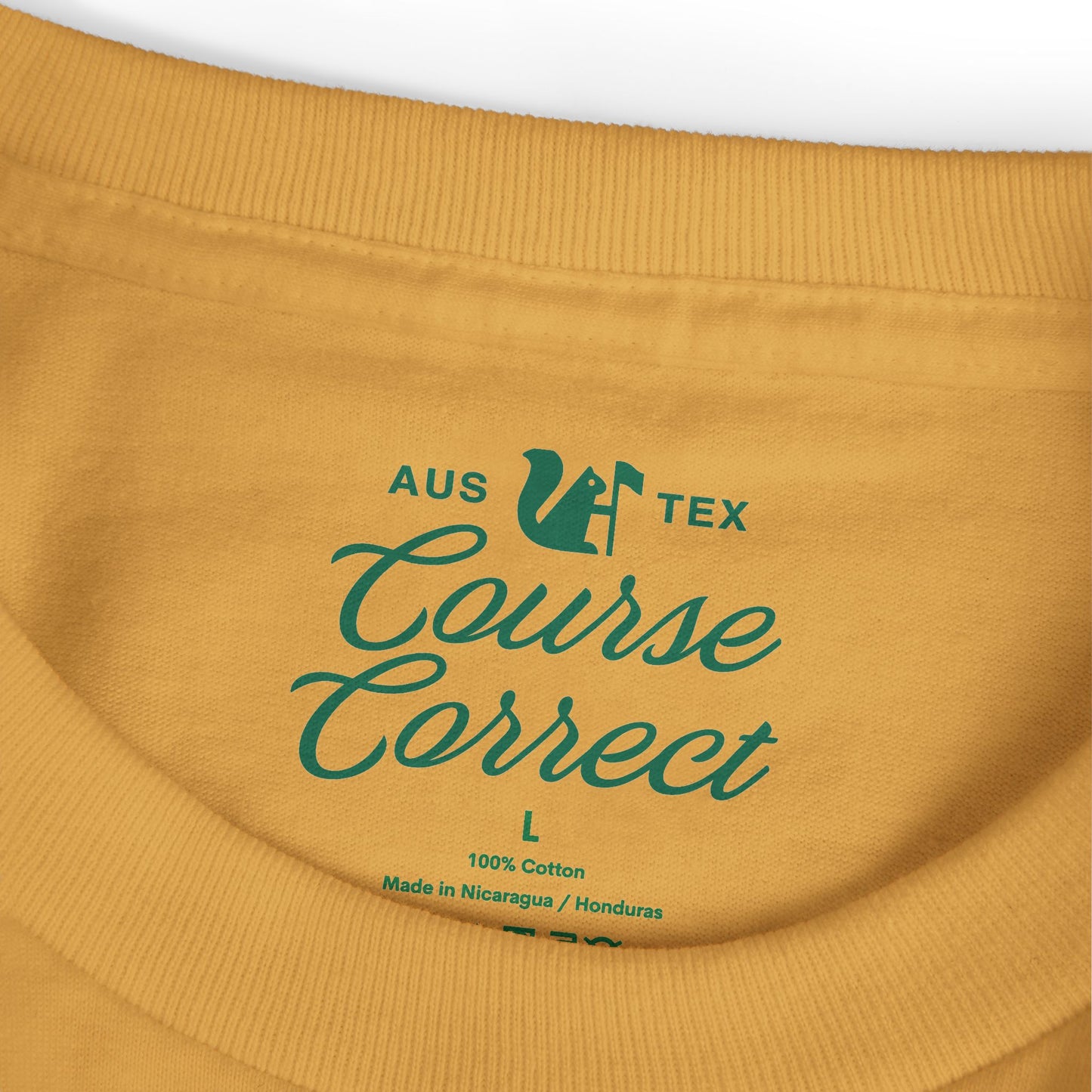 Golf tee time tee - Lions Muny - Austin Texas - Course Correct Golf Co