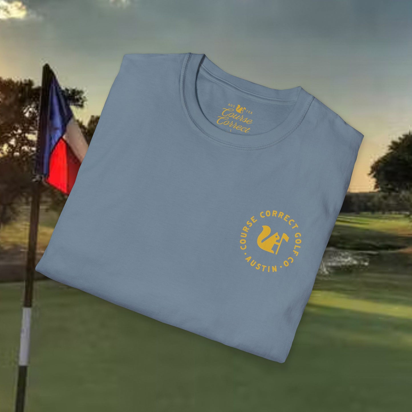 Course Correct Squirrel Logo Golf Tee
