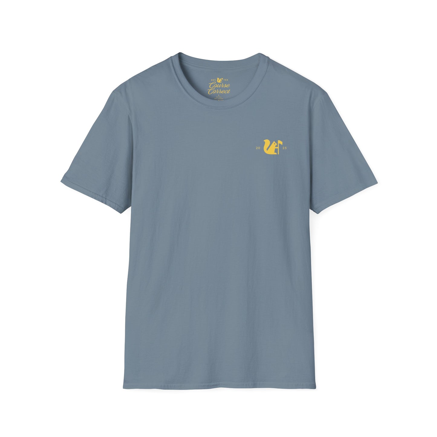 Course Correct Golf - Oakmont Golf Tee - Blue t-shirt - Blue