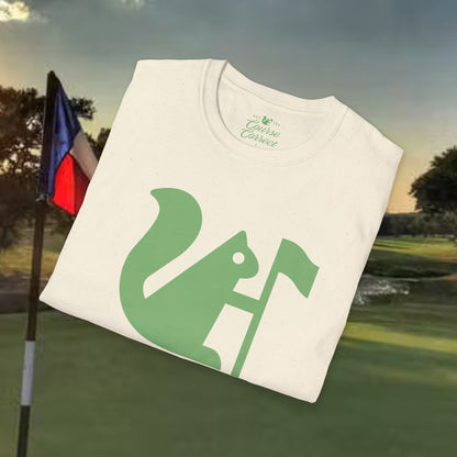 Course Correct Squirrel Logo Golf Tee