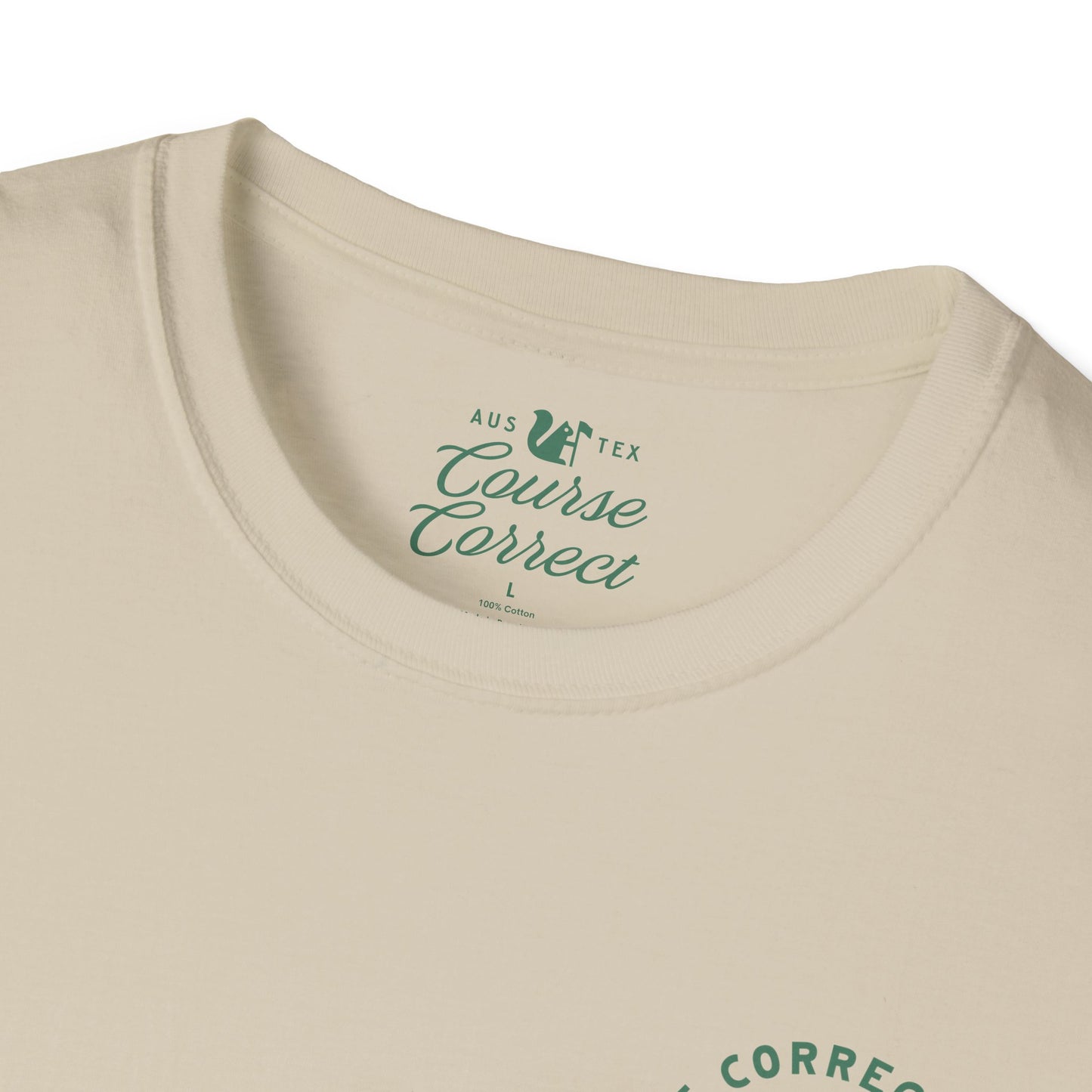 Course Correct Squirrel Logo Golf Tee