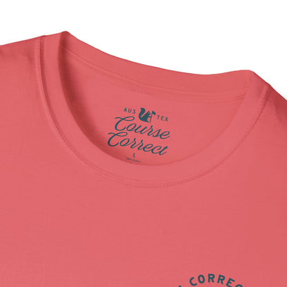 Course Correct Squirrel Logo Golf Tee