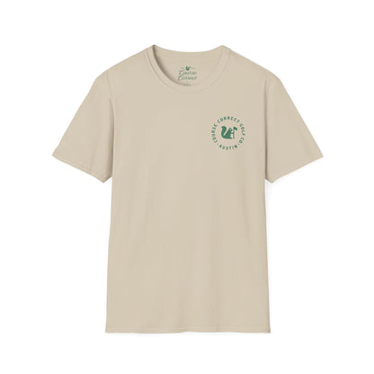 Course Correct Squirrel Logo Golf Tee
