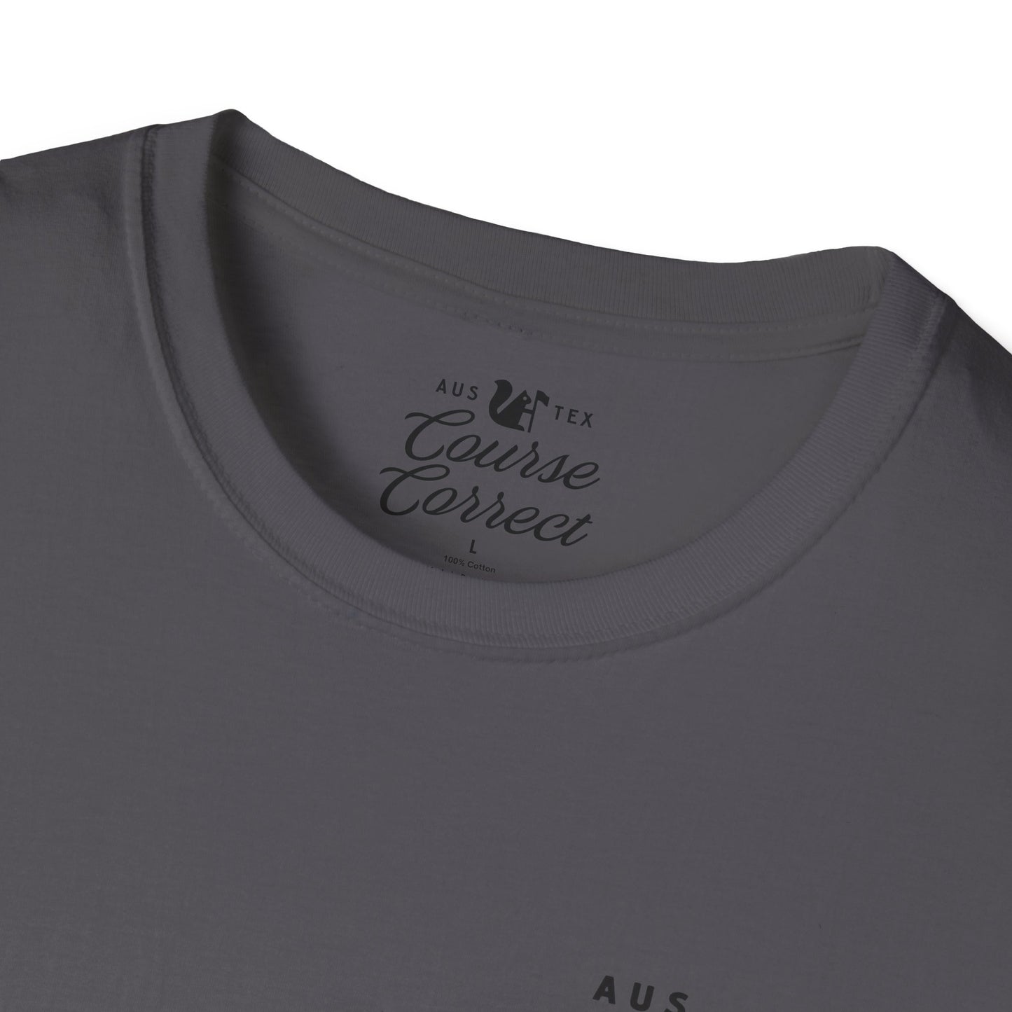 Course Correct Golf - Birdie Hunting Golf Tee - Black - Neck