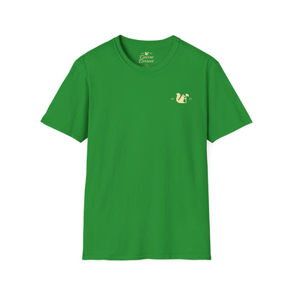 Course Correct Golf - Oakmont Golf Tee - Green t-shirt - Front