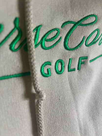 Course Correct Classic Script Hoodie Sweatshirt (Embroidered) Heavy Blend™