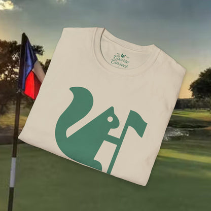 Course Correct Squirrel Logo Golf Tee