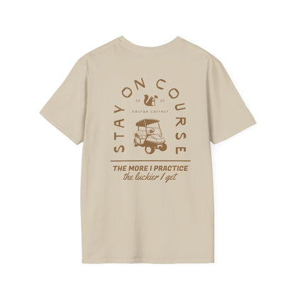 Stay on Course Golf Tee