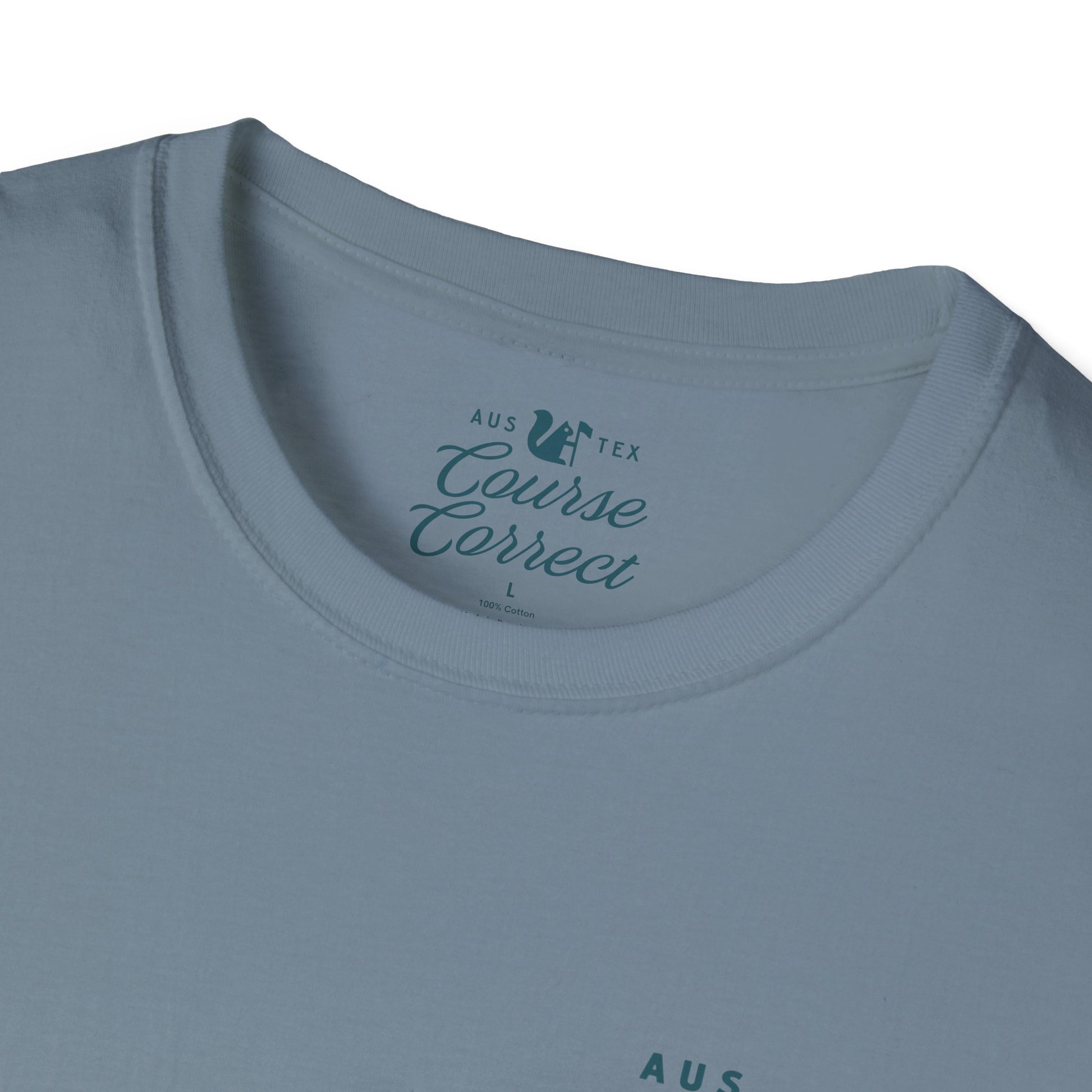 Course Correct Golf - Birdie Hunting Golf Tee - Blue  - Neck